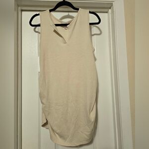 Isabel Maternity by Ingrid & Isabel Cream Tank Top
